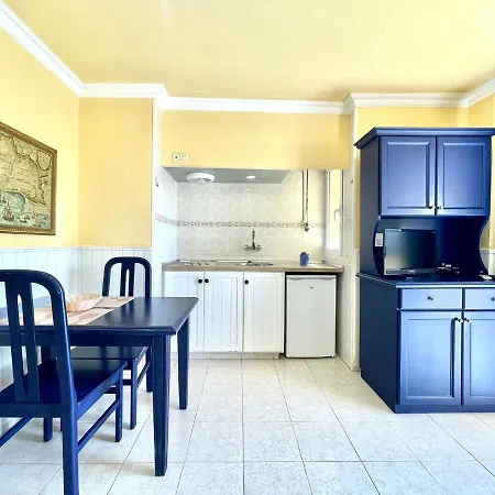 아파트 Apartamento Junto Al Mar, Con Balcon, En Playa Jardin Puerto De La Cruz 푸에르토 드 라 크루즈