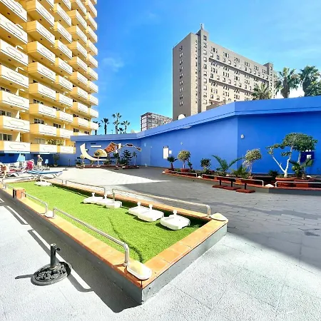 아파트 Apartamento Junto Al Mar, Con Balcon, En Playa Jardin Puerto De La Cruz *
