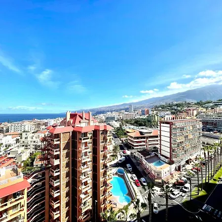 아파트 Apartamento Junto Al Mar, Con Balcon, En Playa Jardin Puerto De La Cruz 푸에르토 드 라 크루즈