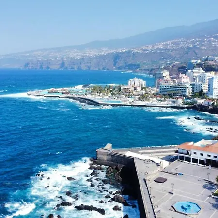 아파트 Apartamento Junto Al Mar, Con Balcon, En Playa Jardin Puerto De La Cruz 푸에르토 드 라 크루즈